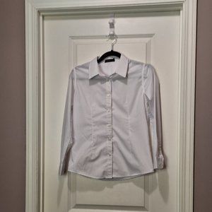 NWOT White Collared Button Down Shirt